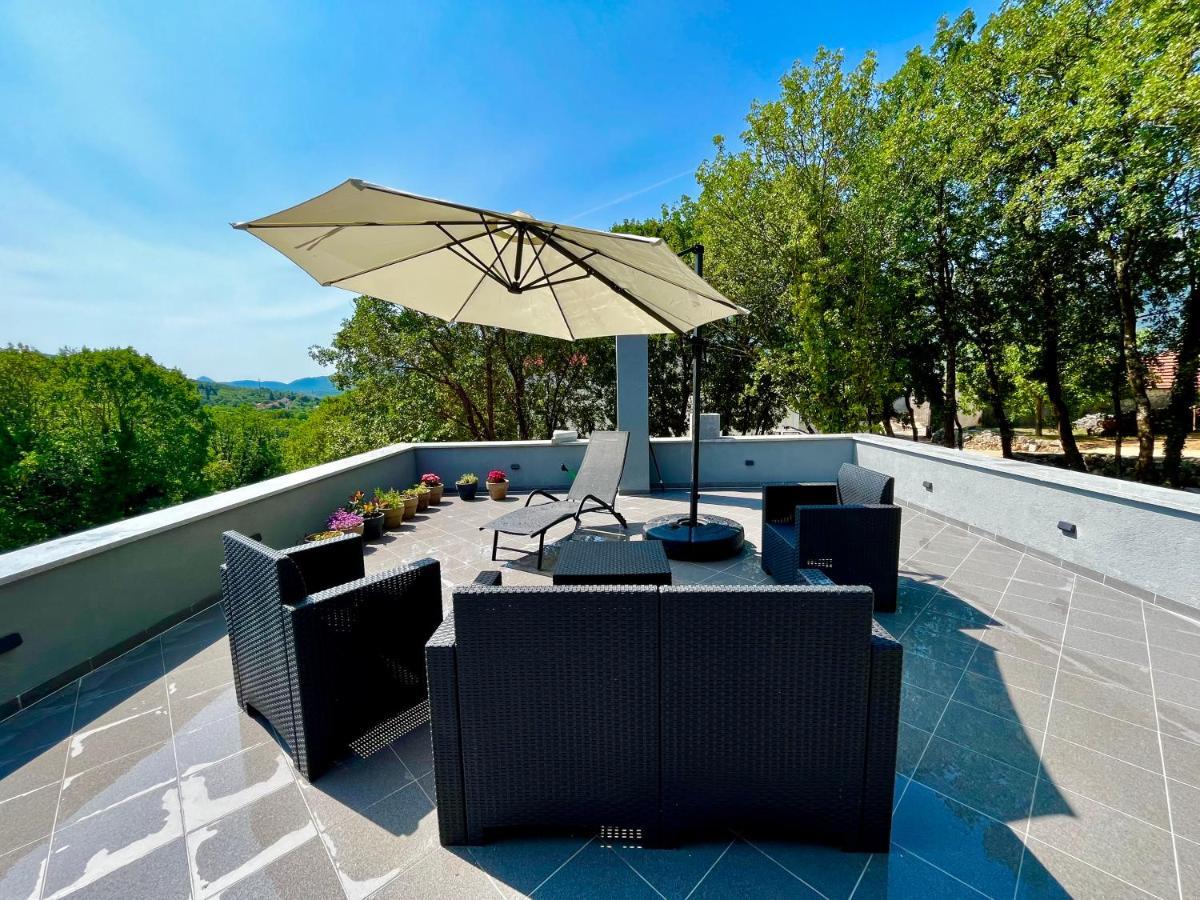 Luxury Villa Andrea Vrzika In Forest Near The Sea Zagvozd Kültér fotó