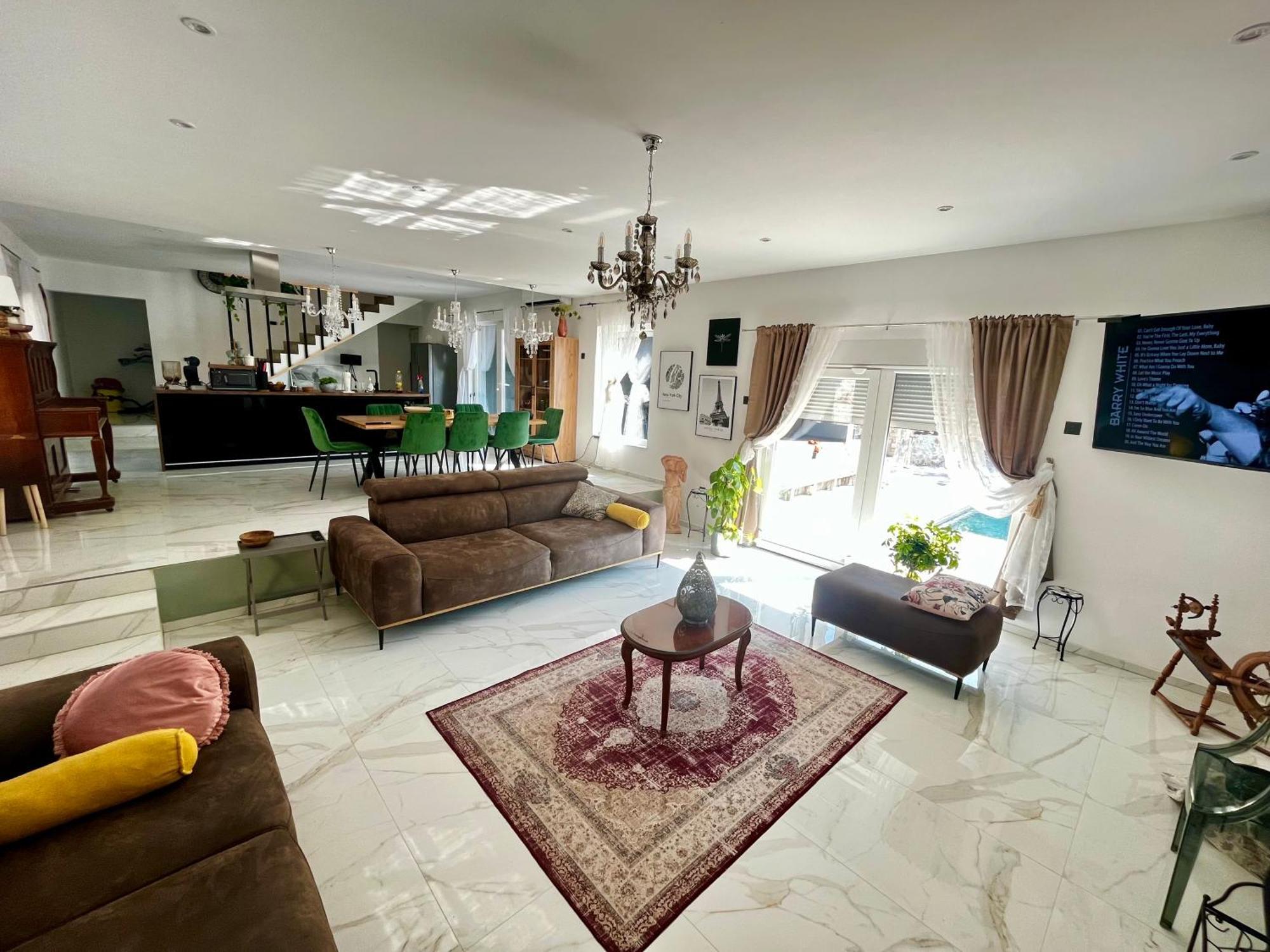 Luxury Villa Andrea Vrzika In Forest Near The Sea Zagvozd Kültér fotó